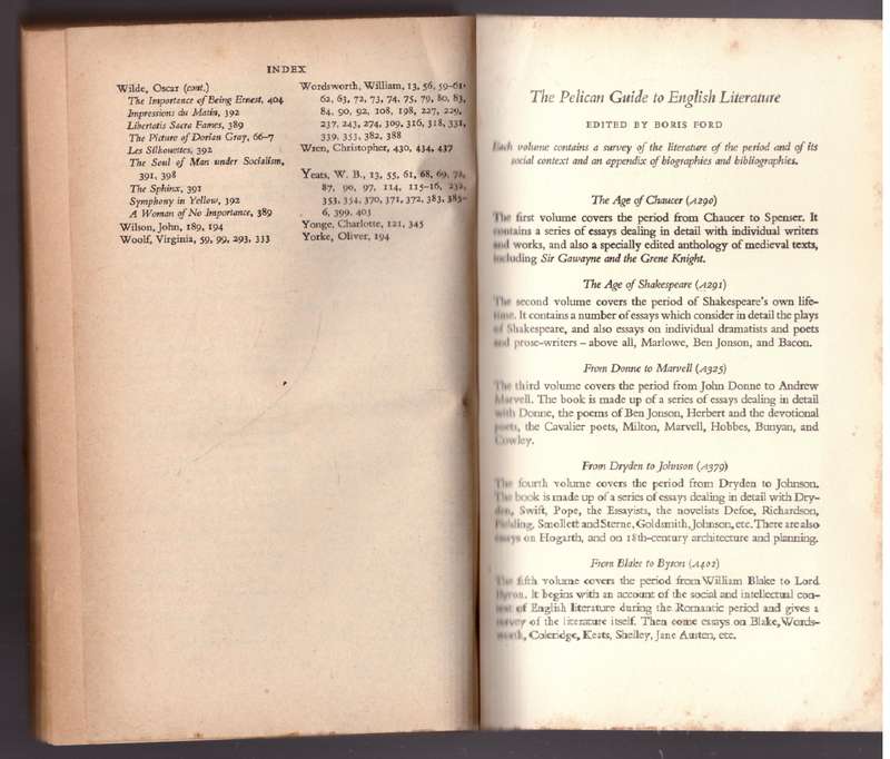 A Guide to English Literature #6: From Dickens to Hardy -- Boris Ford [Editor]