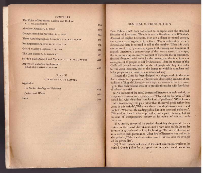 A Guide to English Literature #6: From Dickens to Hardy -- Boris Ford [Editor]
