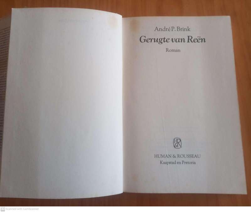 Gerugte van Reën -- André P. Brink
