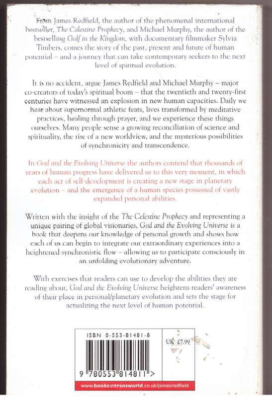 God And The Evolving Universe - James Redfield, Michael Murphy, Sylvia Timbers