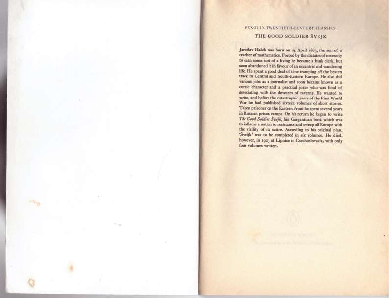 The Good Soldier Svejk: And His Fortunes in the World War - Jaroslav Hasek