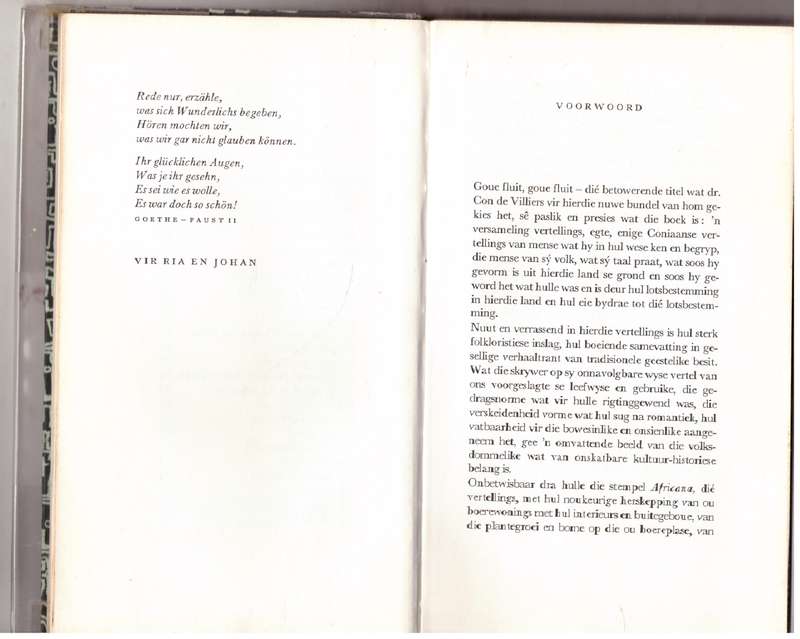 Goue fluit, goue fluit -- C. G. S. De Villiers