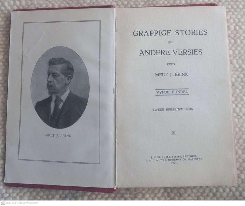 Grappige stories en andere versies, Vijfde druk Bundel -- Melt J. Brink