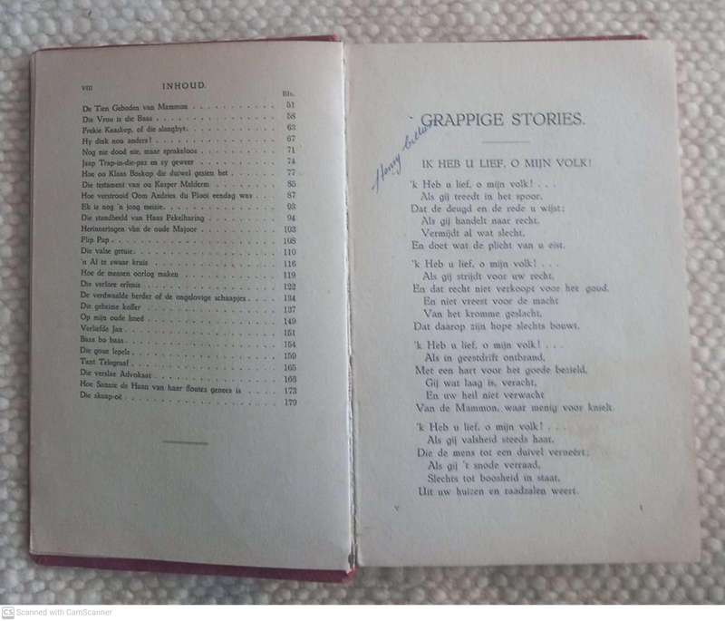 Grappige stories en andere versies, Vijfde druk Bundel -- Melt J. Brink