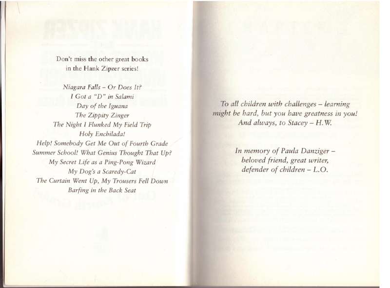 Hank Zipzer: Help! Somebody Get Me Out of Fourth Grade - Henry Winkler, Lin Oliver