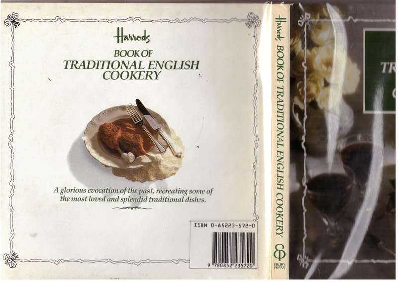 Harrods Book of Traditional English Cookery -- Hilary Walden