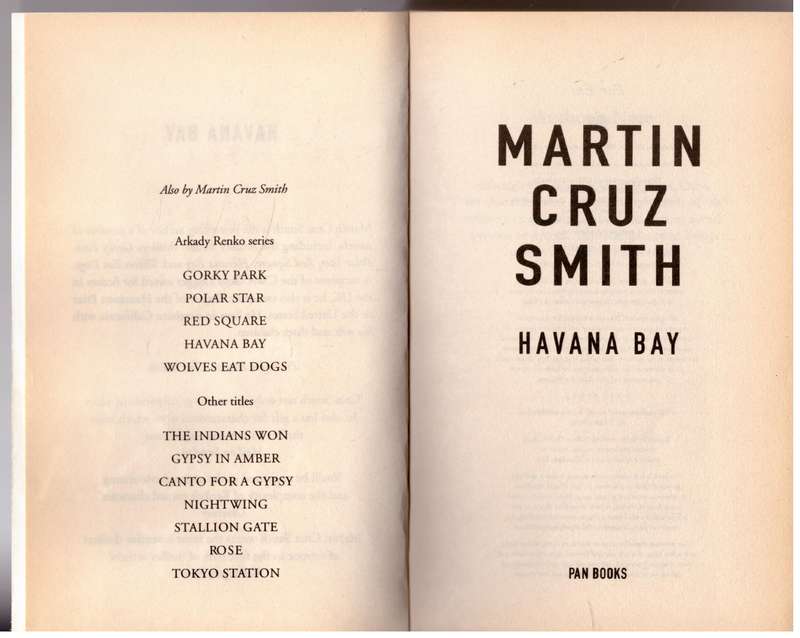 Havana Bay  --  Martin Cruz Smith