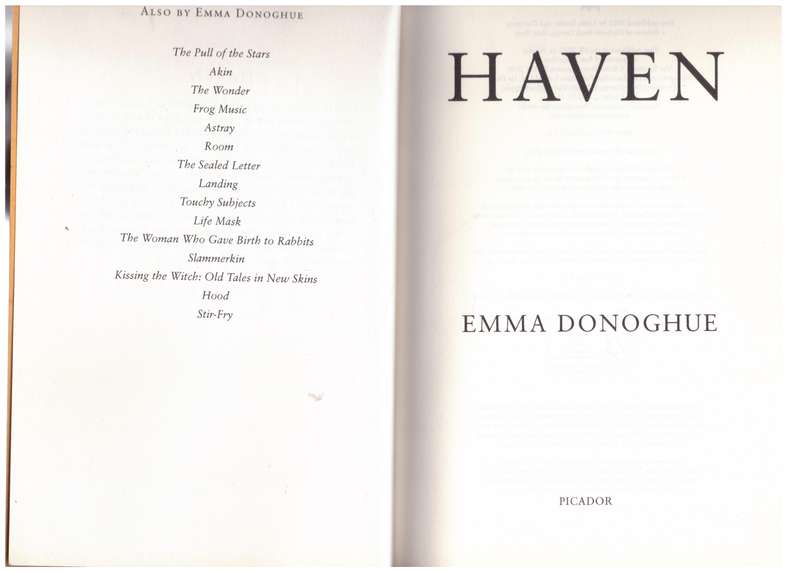 Haven - Emma Donoghue
