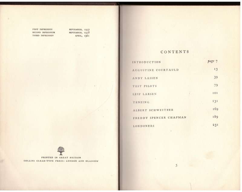 Heroes of Nowadays  --  David Howarth