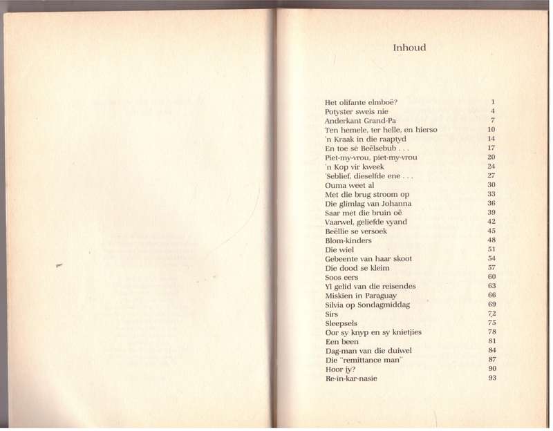Het olifante elmboë?: outobiografiese verdigsels soos bygelieg -- P. G. Du Plessis