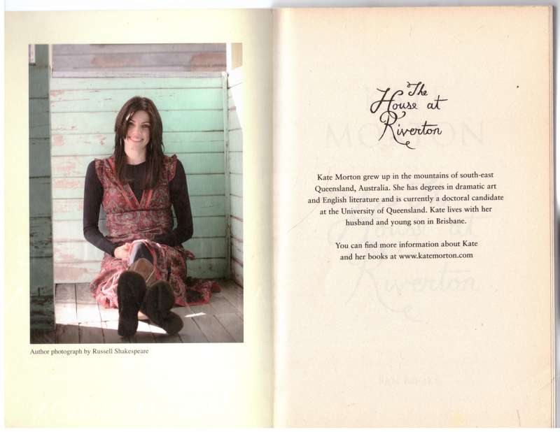 The House at Riverton  --  Kate Morton