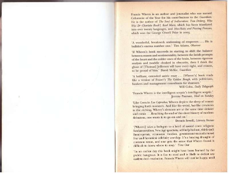How Mumbo-Jumbo Conquered the World: A Short History of Modern Delusions - Francis Wheen