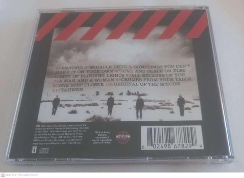U2  - How To Dismantle An Atomic Bomb (CD)