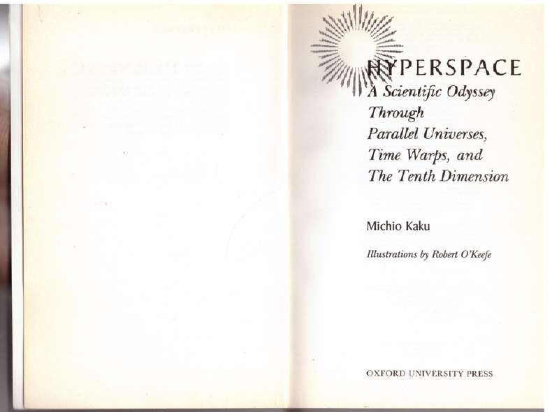 Hyperspace - Michio Kaku