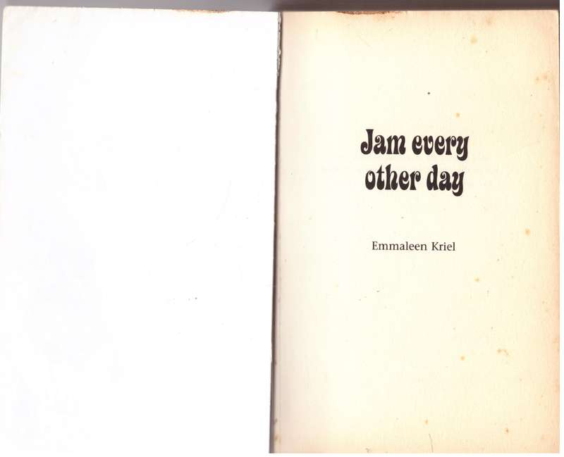 Jam Every Other Day --  Emmaleen Kriel