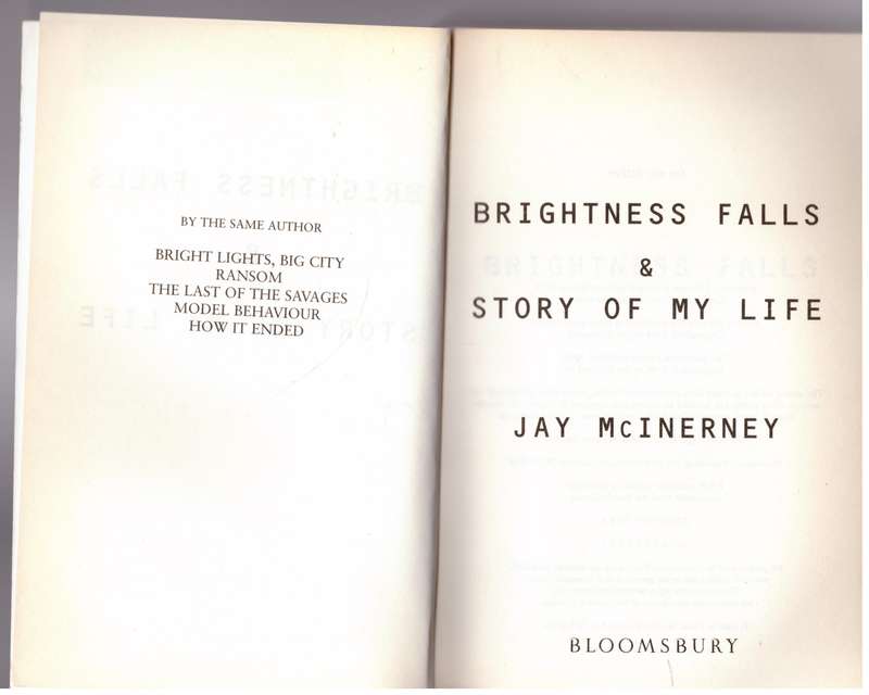 Jay McInerney Omnibus