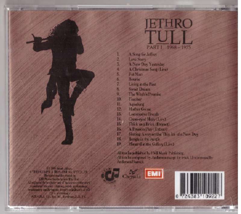 Jethro Tull  Platinum Collection - Part I 1968-1975  (CD)