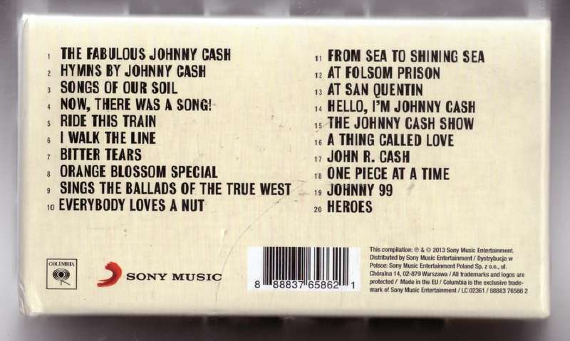 Johnny Cash  20 Original Albums (CD)