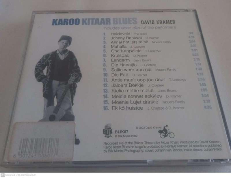 David Kramer - Karoo Kitaar Blues (CD)