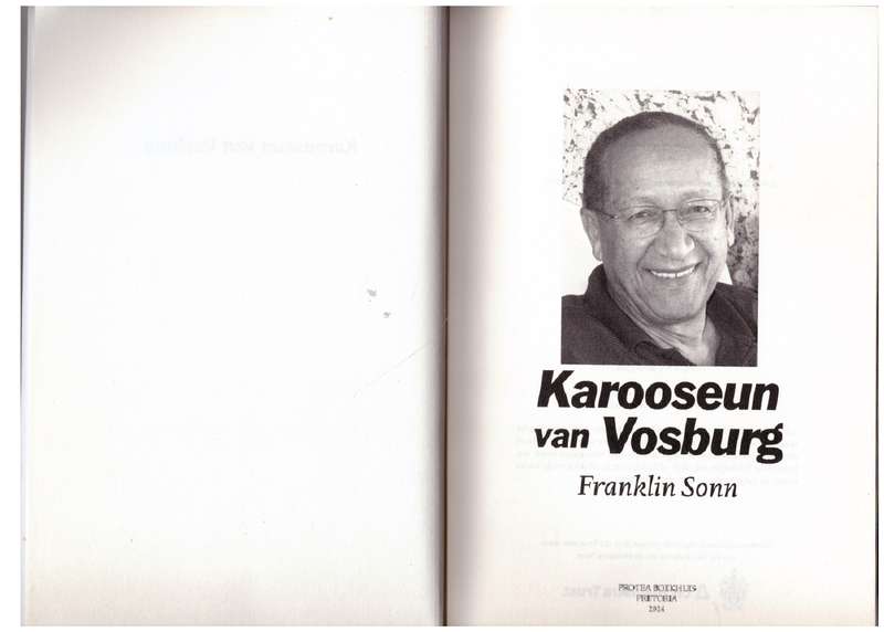 Karooseun van Vosburg - Franklin Sonn