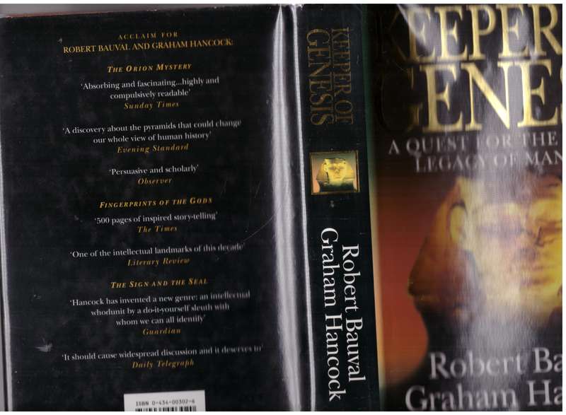 Keeper of Genesis: A Quest for the Hidden Legacy of Mankind - Robert Bauval, Graham Hancock