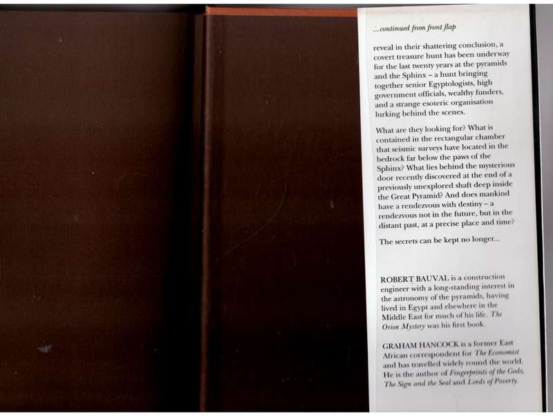 Keeper of Genesis: A Quest for the Hidden Legacy of Mankind - Robert Bauval, Graham Hancock