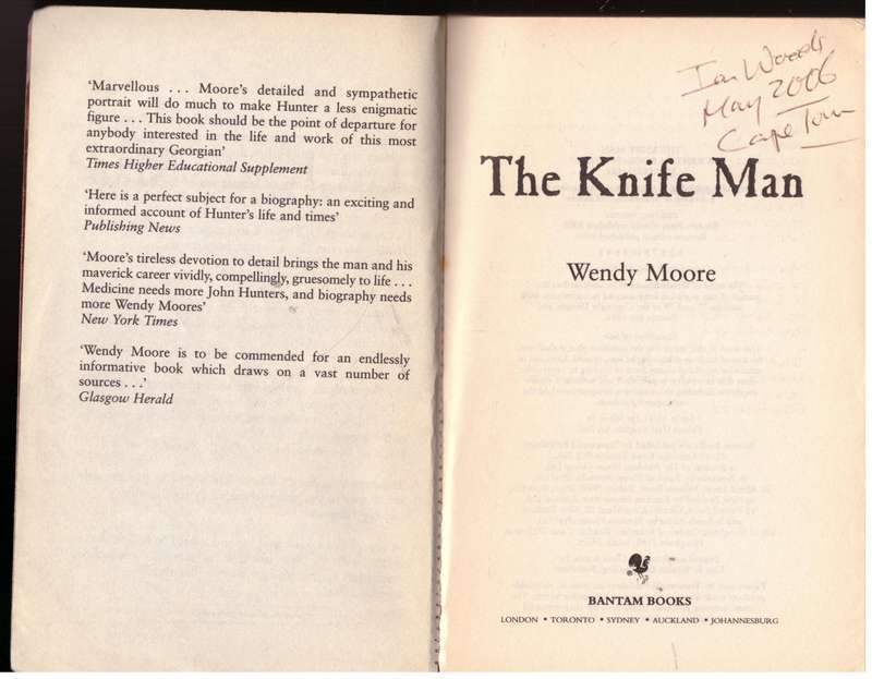 The Knife Man - Wendy Moore