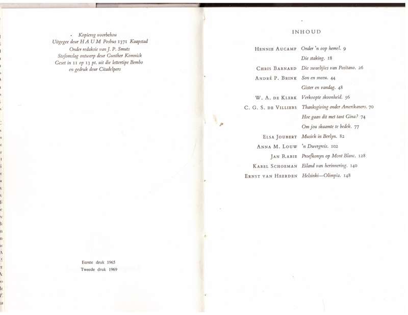 Kompas: reissketse -- J. P. Smuts [Redakteur]