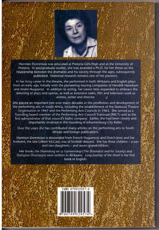 Long Journey of the Heart -- Hermien Dommisse ** SIGNED **