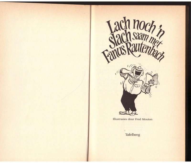 Lach noch `n slach - Fanus Rautenbach