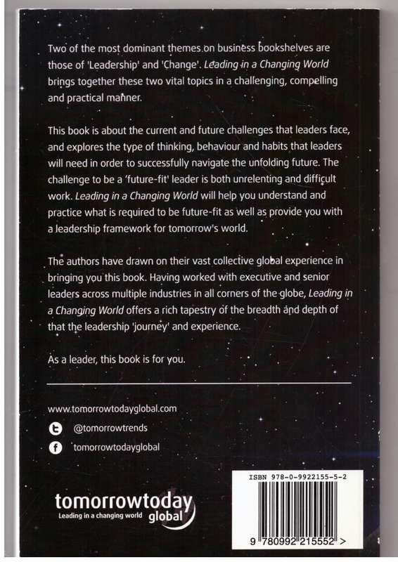 Leading in a Changing World: Leadership Lessons - Graeme Codrington, Keith Coats **SIGNED**