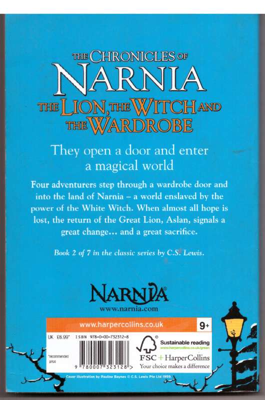 The Lion, the Witch and the Wardrobe - C. S. Lewis
