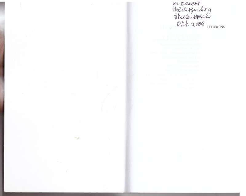 Littekens: stories en memories  --  Margaret Bakkes