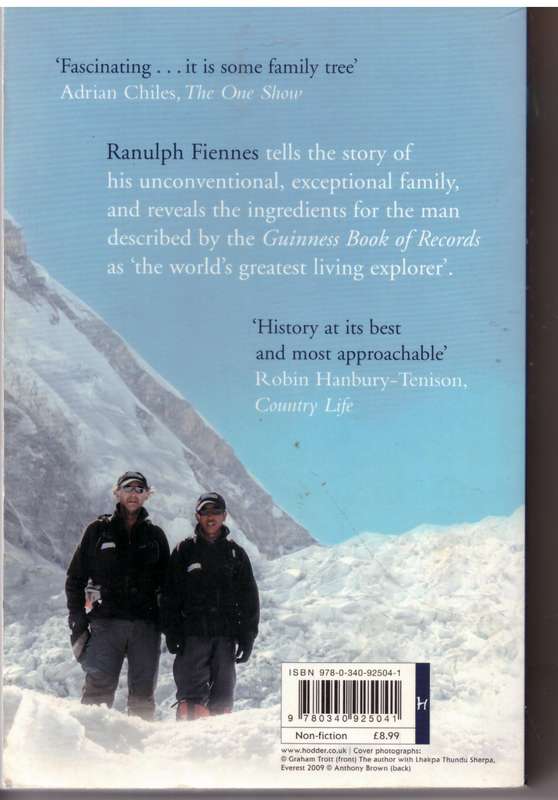 Mad Dogs and Englishmen: An Expedition Round My Family  --  Ranulph Fiennes