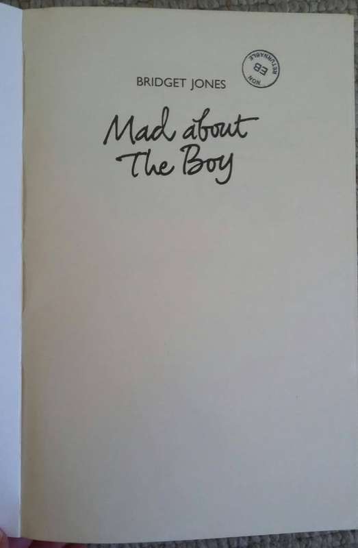 Bridget Jones Mad about The Boy - Helen Fielding