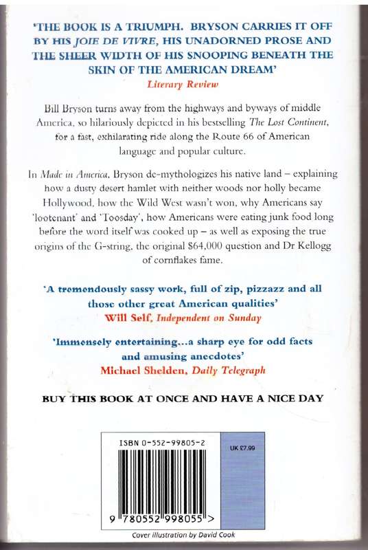 Made in America: An Informal History of American English - Bill Bryson