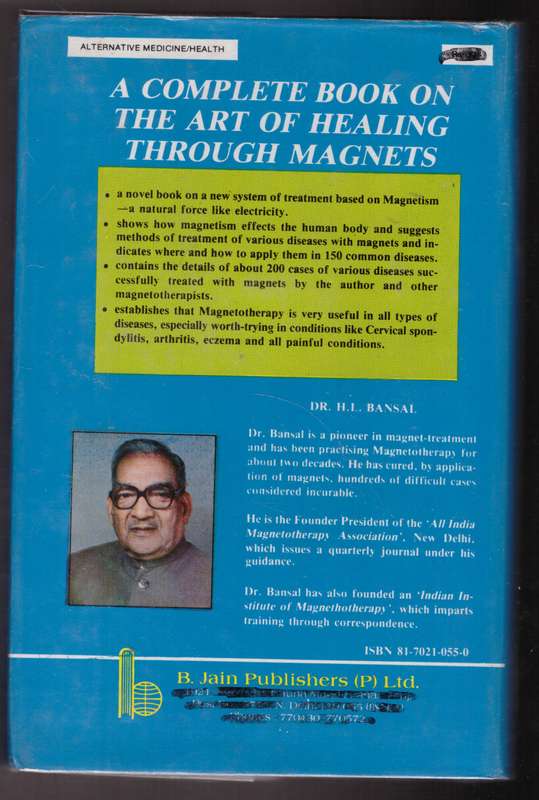 Magneto Therapy: Self-help Book --  H. L. Bansal, R. S. Bansal