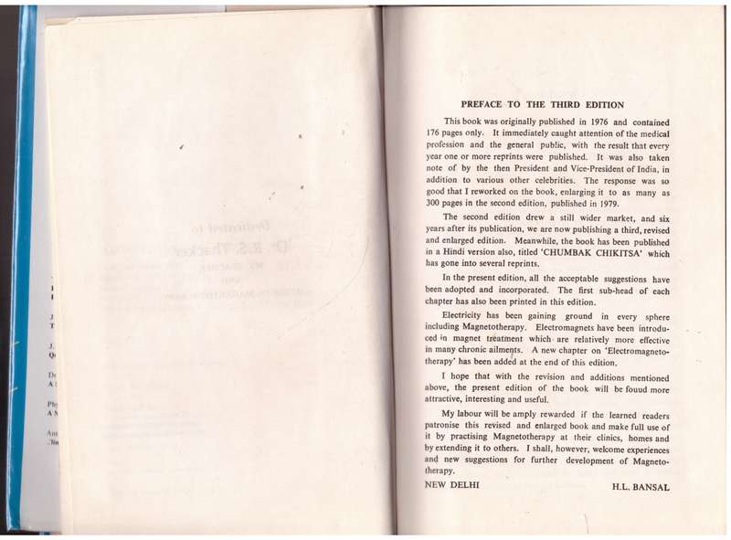 Magneto Therapy: Self-help Book --  H. L. Bansal, R. S. Bansal
