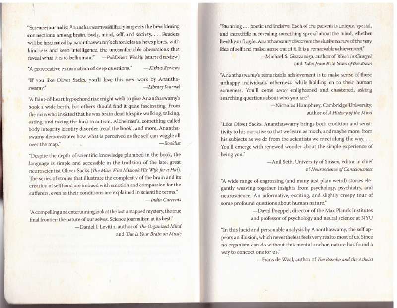 The Man Who Wasn't There: Tales from the Edge of the Self - Anil Ananthaswamy