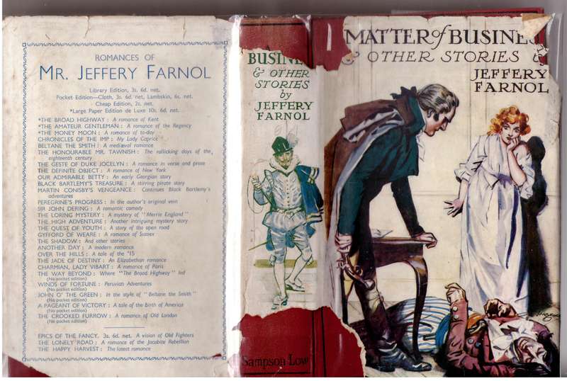 A Matter of Business and Other Stories  --  Jeffery Farnol