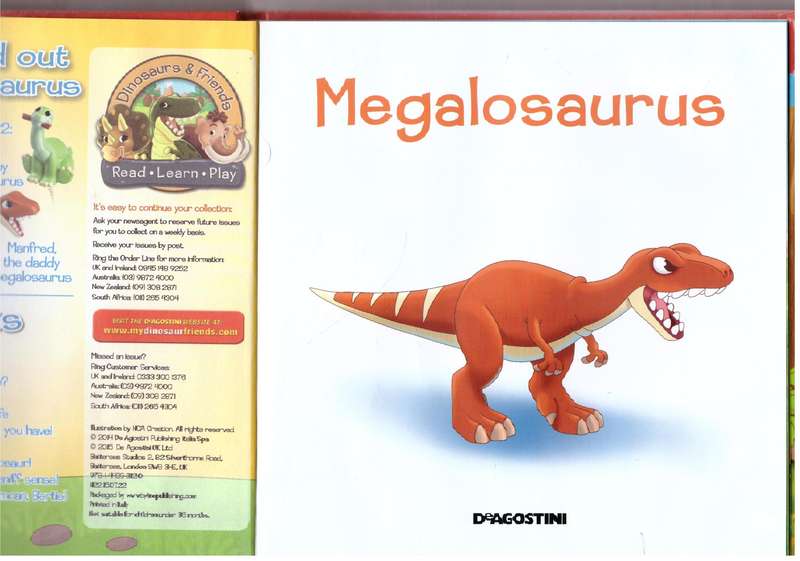 Megalosaurus - DeAgostini