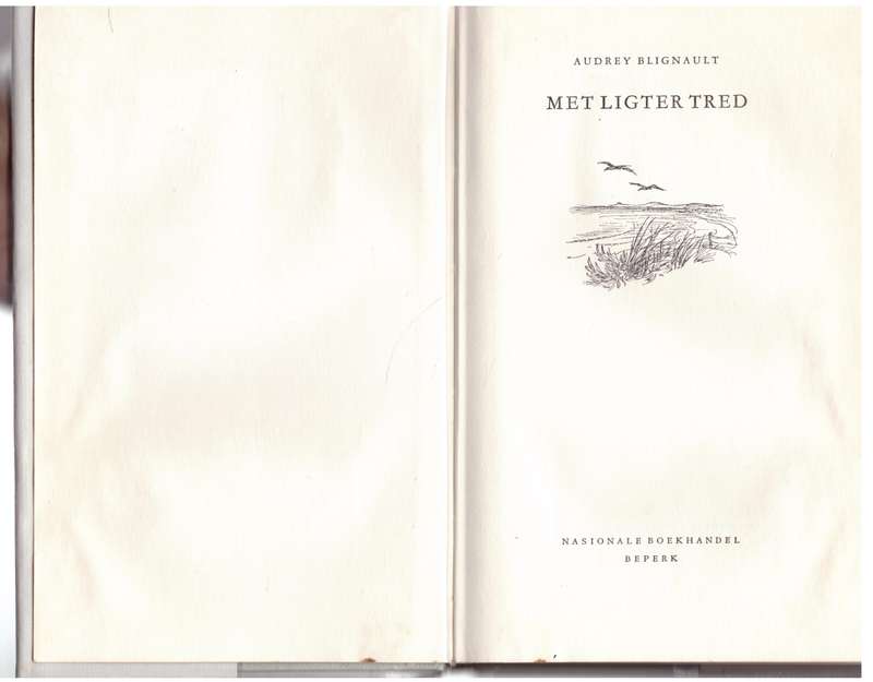Met Ligter Tred -- Audrey Blignault