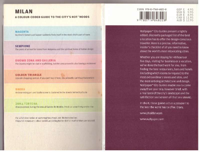 Wallpaper City Guide: Milan 2009