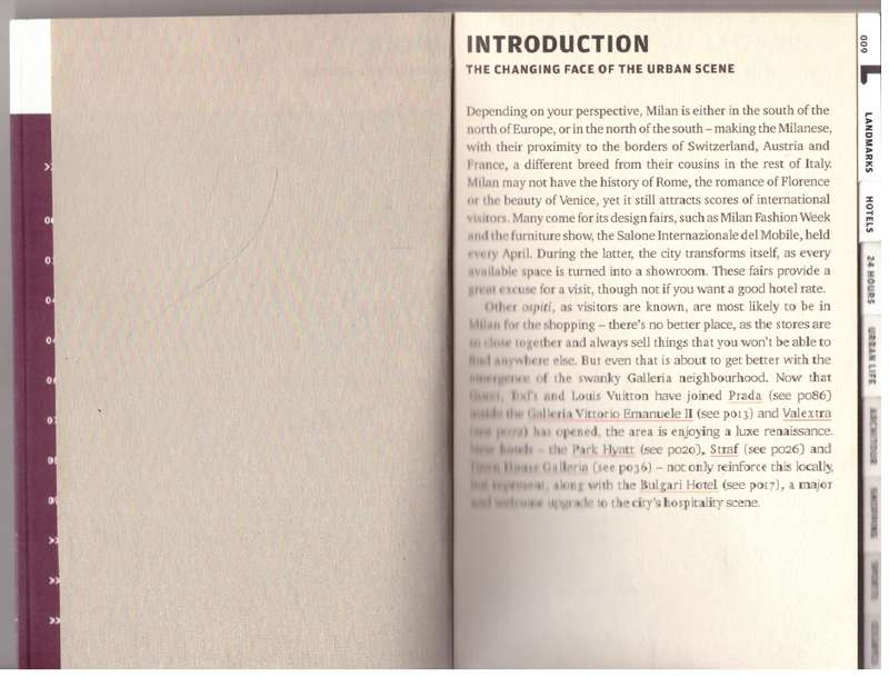 Wallpaper City Guide: Milan 2009
