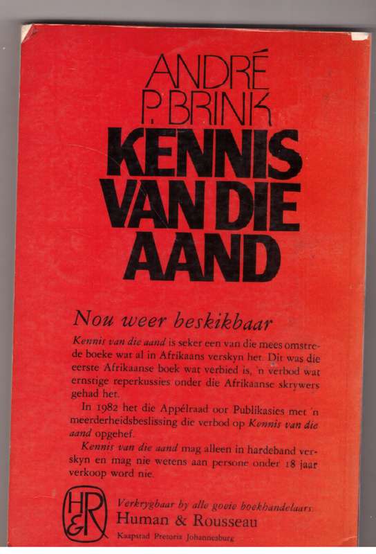 Miskien Nooit -- André P. Brink