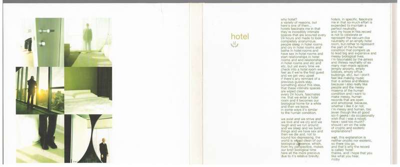 Moby : Hotel (CD)