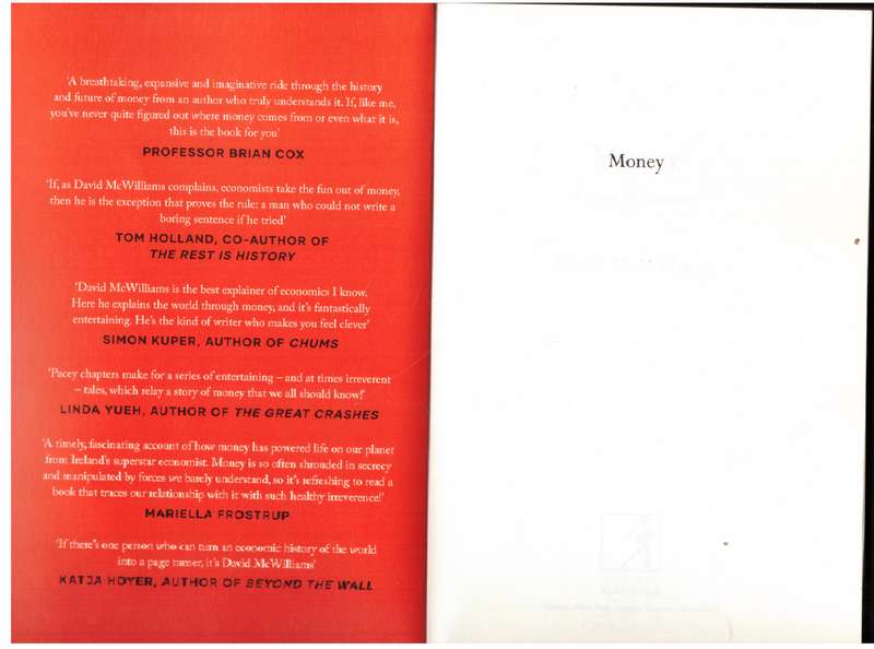 Money: A Story of Humanity - David McWilliams