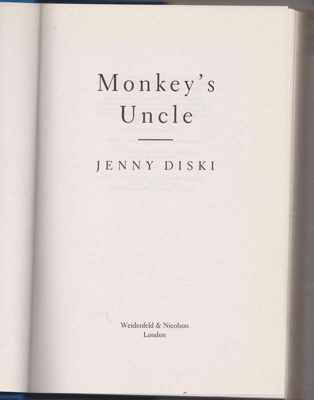 Monkey`s Uncle - Jenny Diski