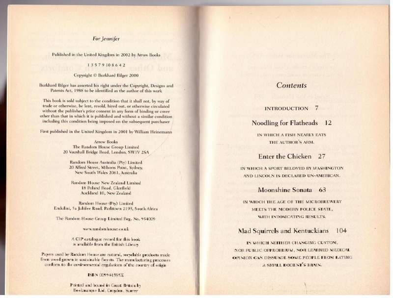 Moonshine, monster catfish, and other southern comforts - Burkhard Bilger
