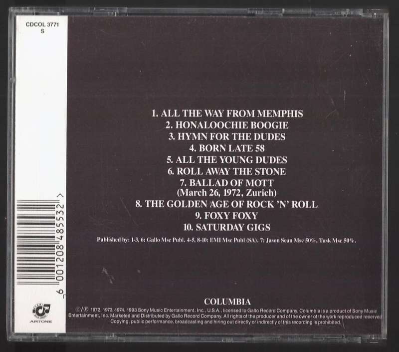 Mott The Hoople : Greatest Hits (CD)